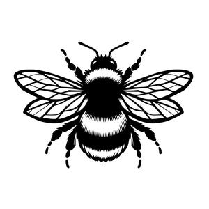 Decoration: Bumble-bee (three colours)