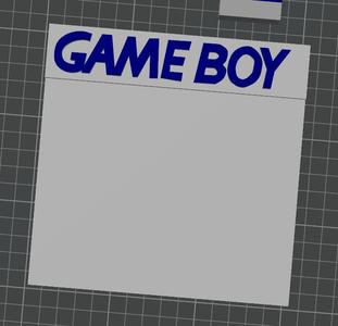 gameboy frame