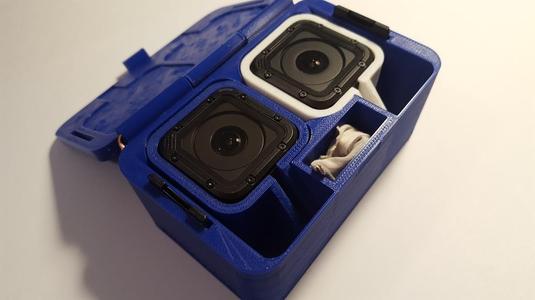 GoPro Session storage box with lid