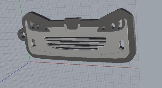 Peugeot 407 keychain