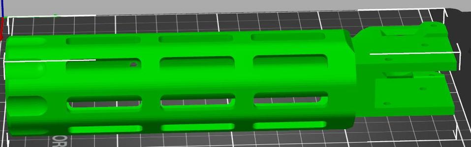 Mlok but with m5 nut