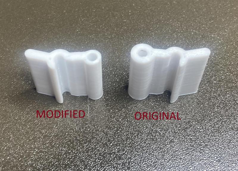 Modified latch for Low profile rugged box