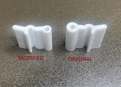 Modified latch for Low profile rugged box