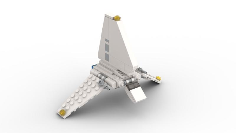 Brick Imperial Shuttle - Mini polybag
