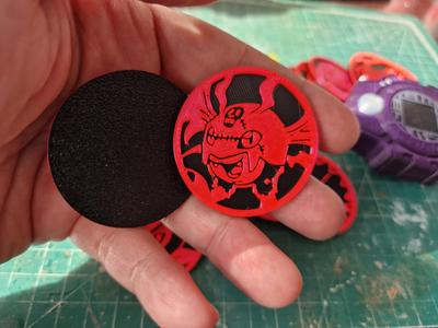DemiDevimon Digimon Coin