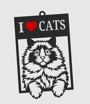 i love cats decoration