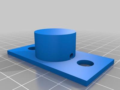 Pocket door jam strike