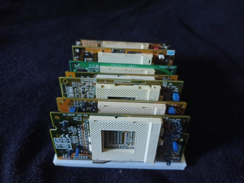 8x Socket 370 slotket holder