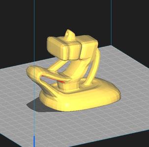 Stylized Pawn Chess Piece