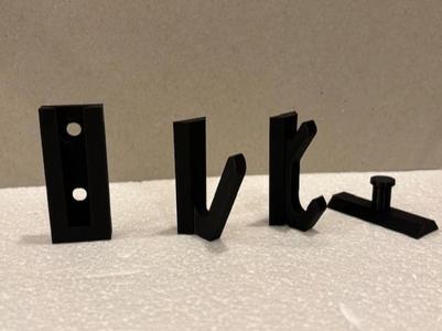 Wall Hook Hidden Screws set of hooks