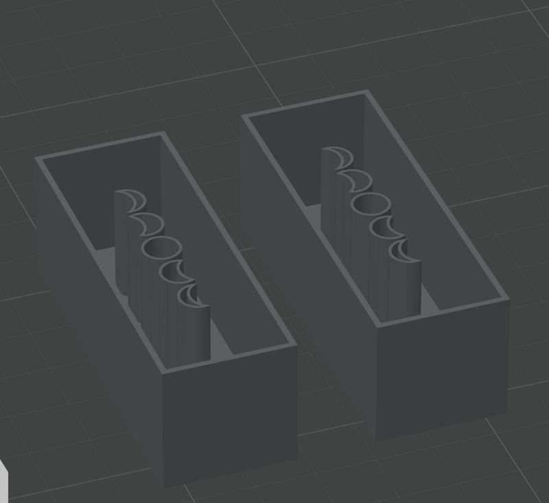 2 Part / Slimline Moon Phase Pen Blank Moulds For Resin