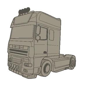 Cabina camión Scania  truck