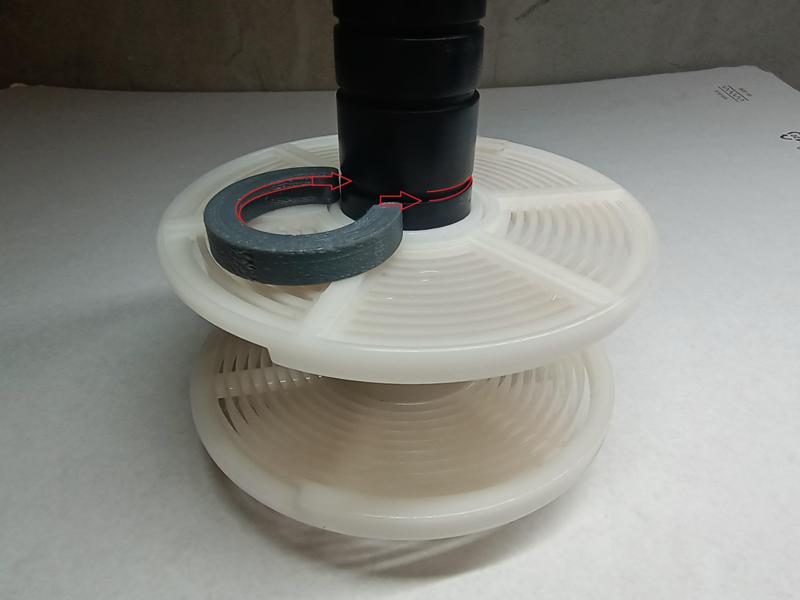 Better clip for Kaiser/AP style film developing tanks