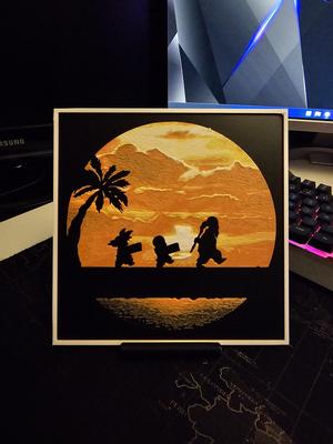 Kamehame matata - HueForge