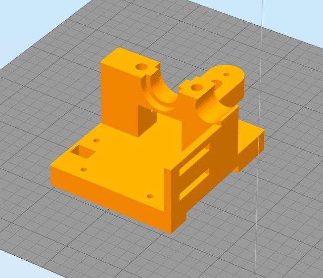 Hypercube Evolution (HCE) Extruder Mount with TronXY/Anet Sensor