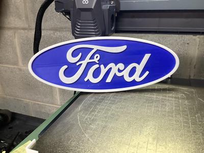 Ford Logo Sign/Wall Art
