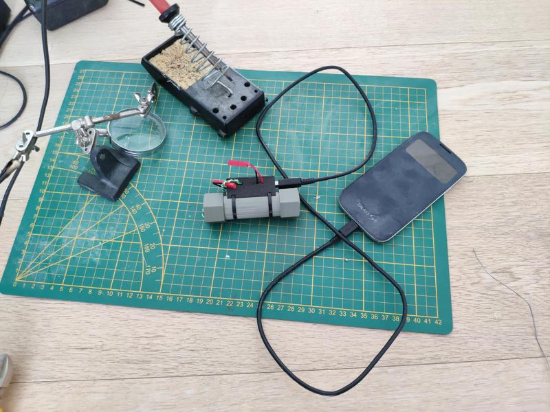 PIPE BOMB STYLED POWER BANK