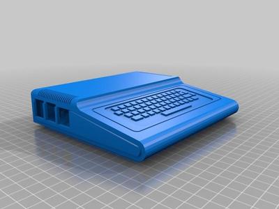 TRS-80 Color Computer 1 RPi4 Case