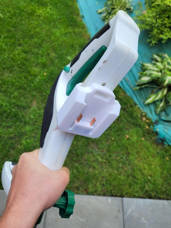 Qualcast grass trimmer to parkside battery