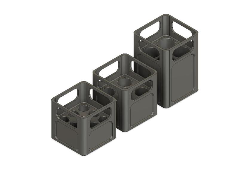 Battery Crates (AA, AAA & 18650)