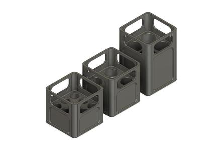 Battery Crates (AA, AAA & 18650)