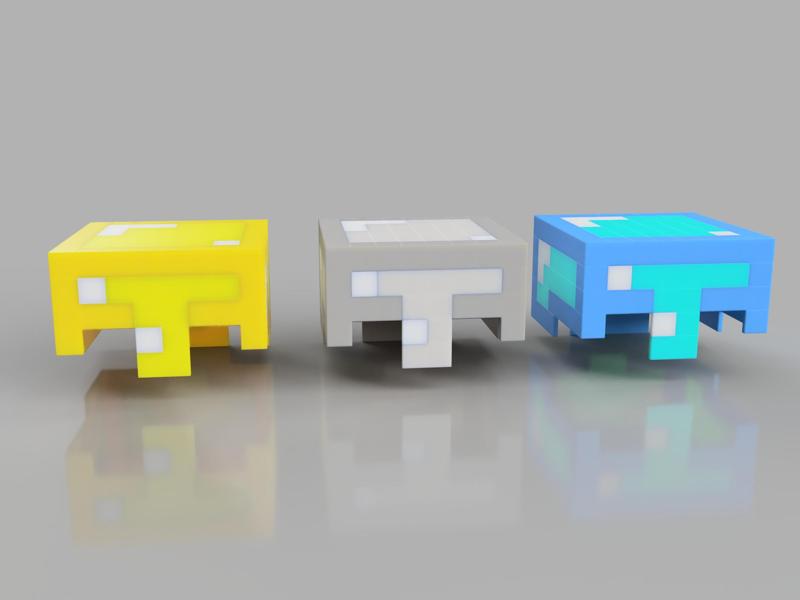 Minecraft Helmets - Diamond Helmet - Iron Helmet - Gold Helmet