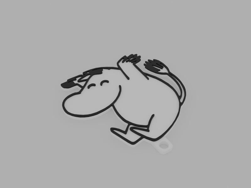 Moomin Keychain