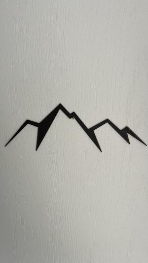 Mountain Silhouette Wall Art