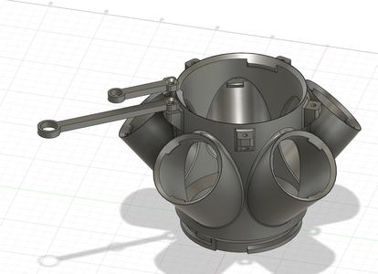 Fixing straps for hydroponic tower