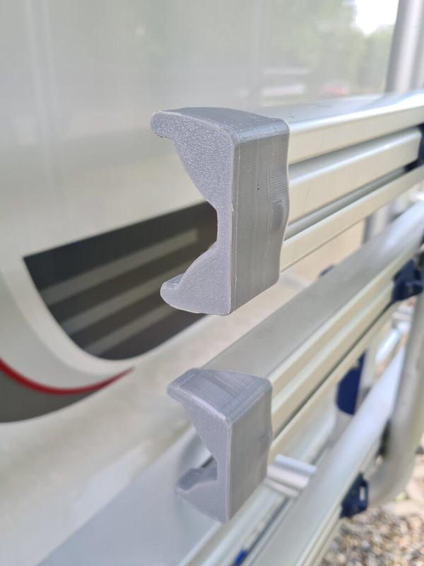 Endkappe für Fiamma Fahrradträgerschiene