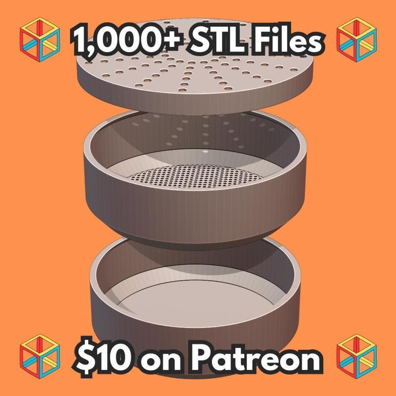 Automatic Superworm and Mealworm Breeder for Pet Food MineeForm FDM 3D Print STL File