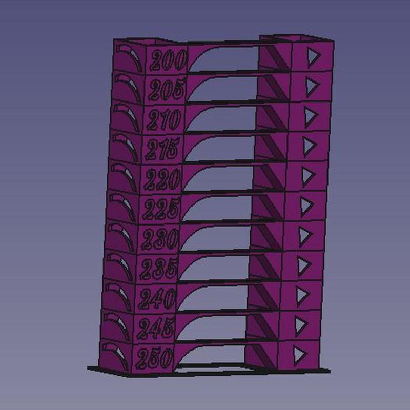 petg tower temp 250 > 200°c