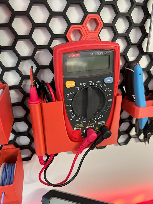 HSW Multimeter Mount - Side Storage & HSW Pegs