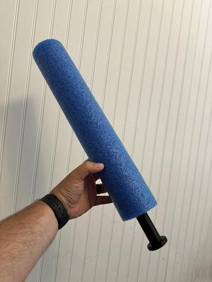 Pool Noodle Sword Handle