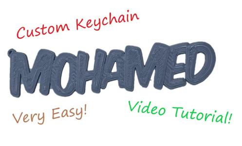 Custom Keychain Letters