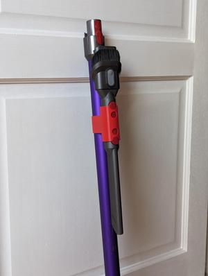 Dyson wand double attachment non-slip clip