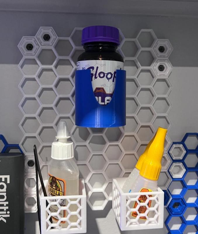 120mm Gloop PLA Honeycomb wall holder