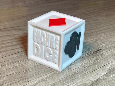 Euchre Card Game Suit Dice