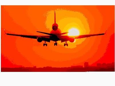 DC10 Sunset Landing Hueforge 