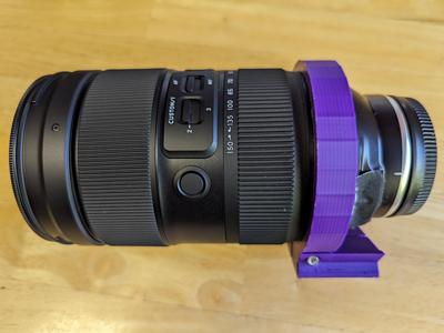 Tamron 35-150 tripod mount (Scad)