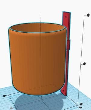 Wall Mount Toilet Brush Holder