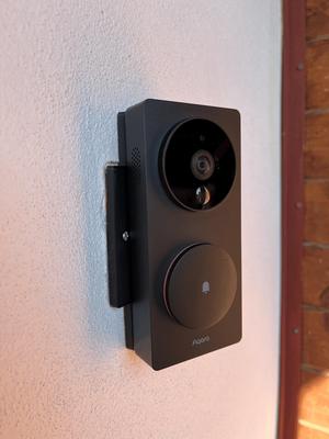 Aqara G4 Doorbel EU 80 mm mounting bracket 0-45 deg