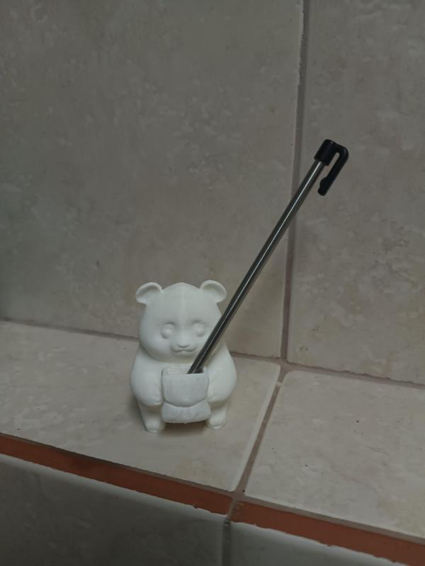 Panda pencil holder