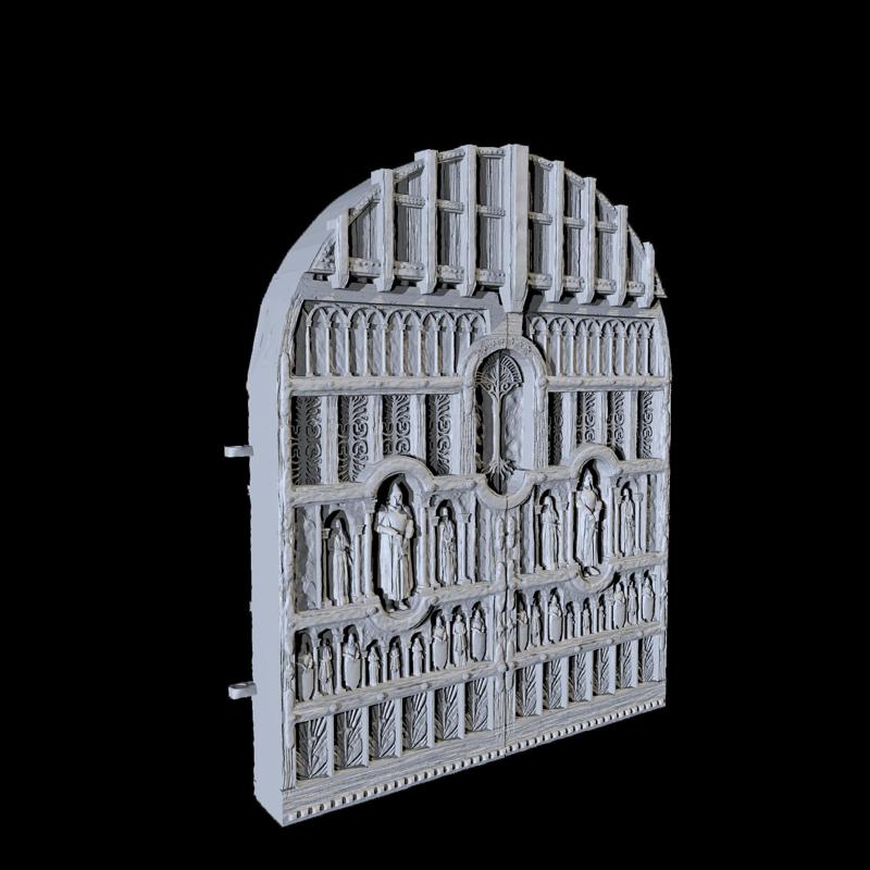City main gate  - STL file