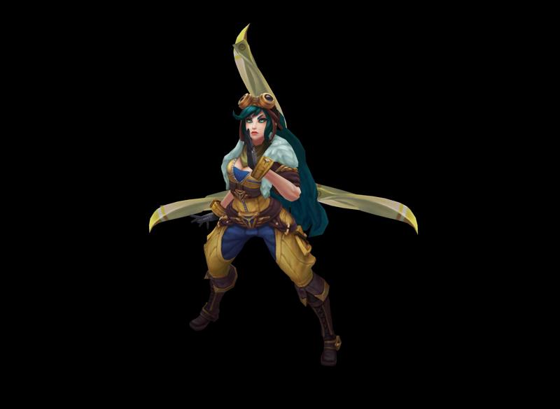 Aviator Irelia League of Legends 3D print model