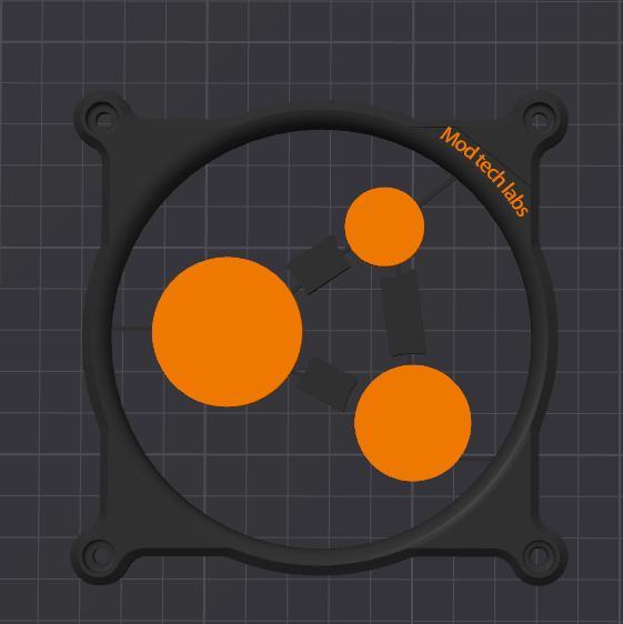 BeamNG Drive 120mm Fan Grille