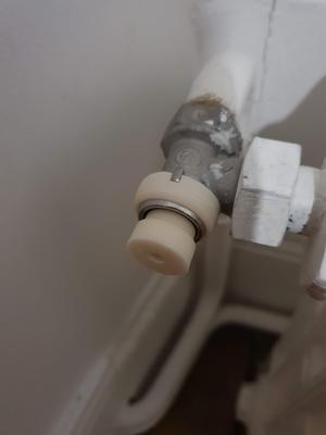 Adaptation from Giacomini valve to Danfoss Eco thermostat