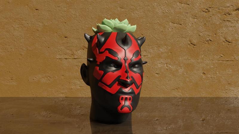Darth Maul - Star Wars Pot Plant