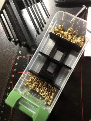 Divider for 40-Bin Organizer