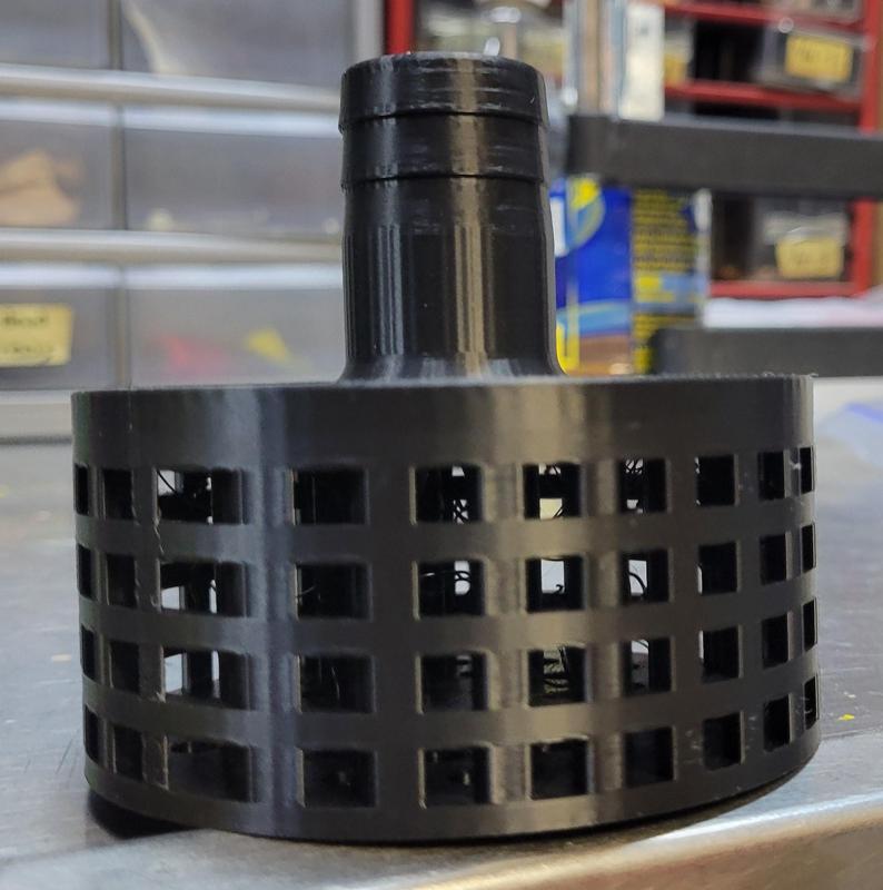 Screen for pump suction